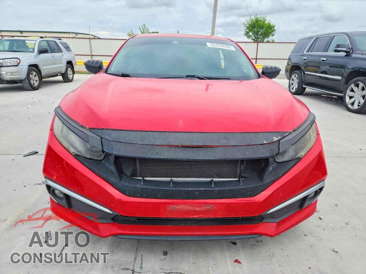 HONDA CIVIC 2019 - 2HGFC2F67KH537103