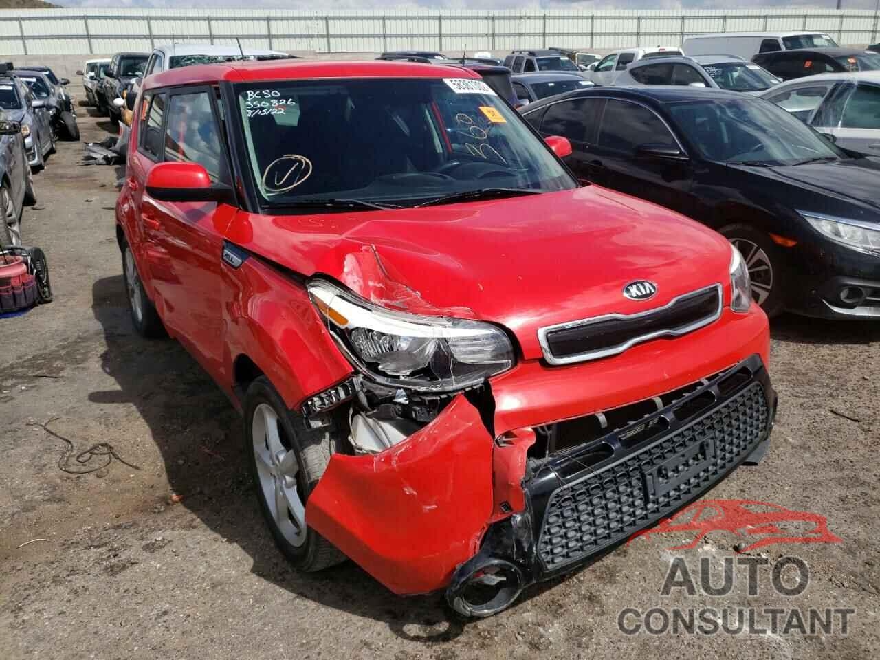 KIA SOUL 2016 - KNDJP3A50G7862132