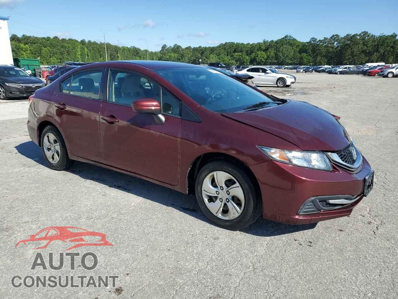 HONDA CIVIC 2014 - 19XFB2F53EE200775