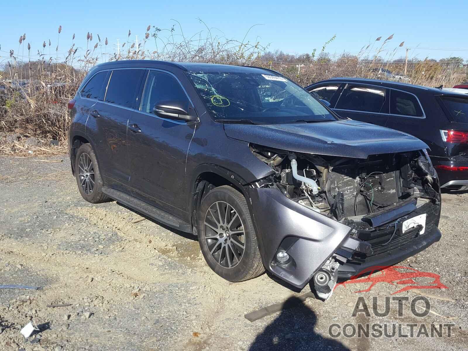 TOYOTA HIGHLANDER 2017 - 5TDKZRFH1HS518014