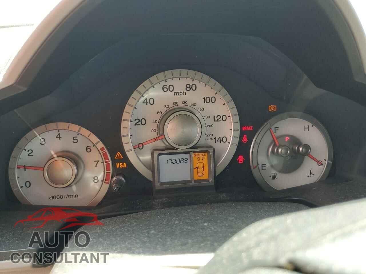 HONDA PILOT 2011 - 5FNYF3H51BB032527