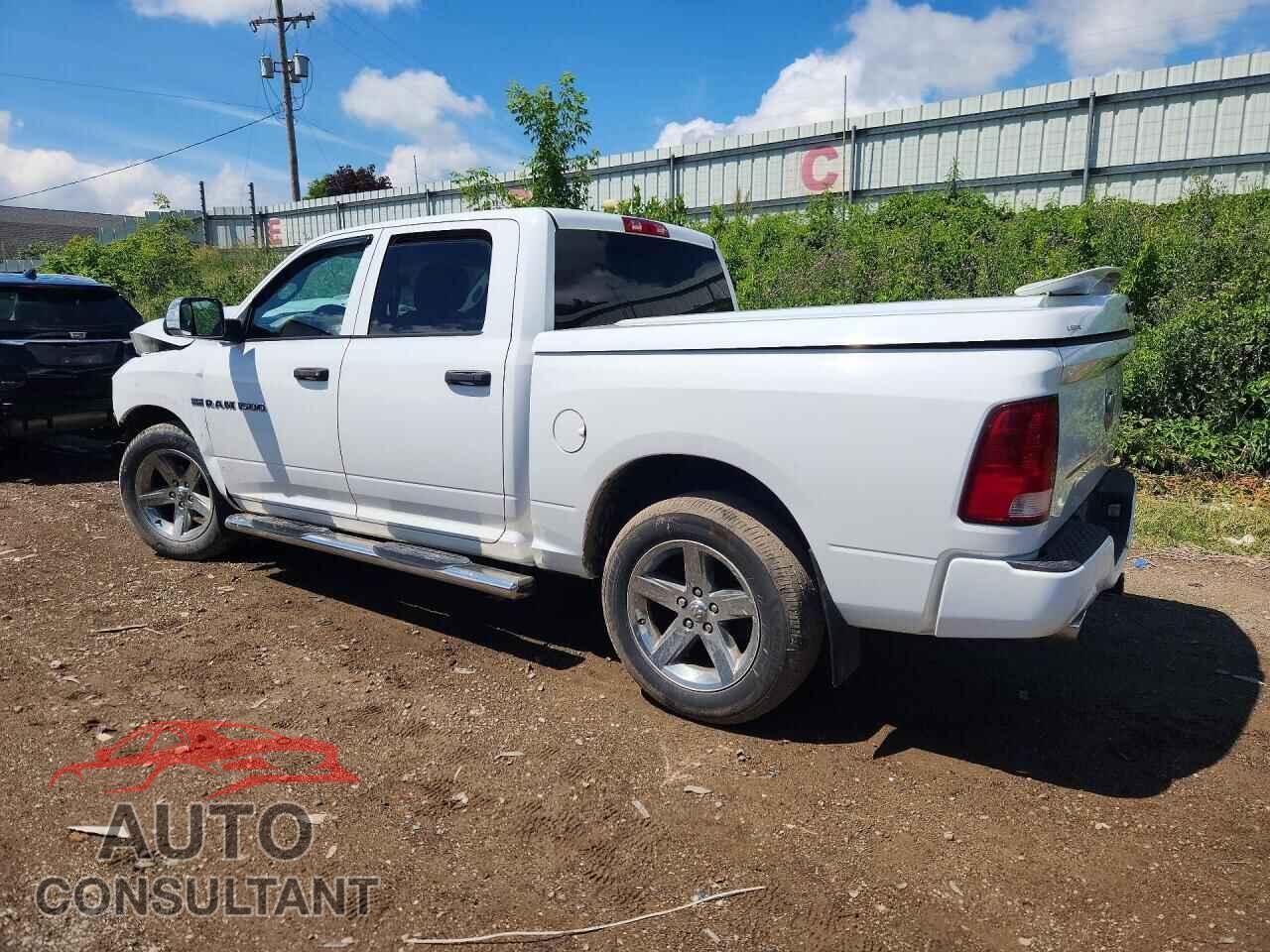DODGE RAM 1500 2012 - 1C6RD7KTXCS234481