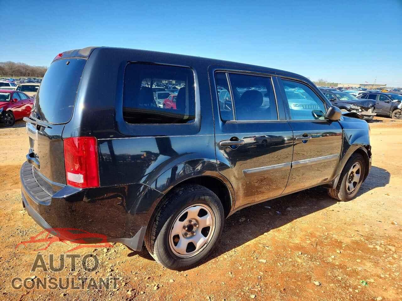 HONDA PILOT 2013 - 5FNYF3H22DB036854