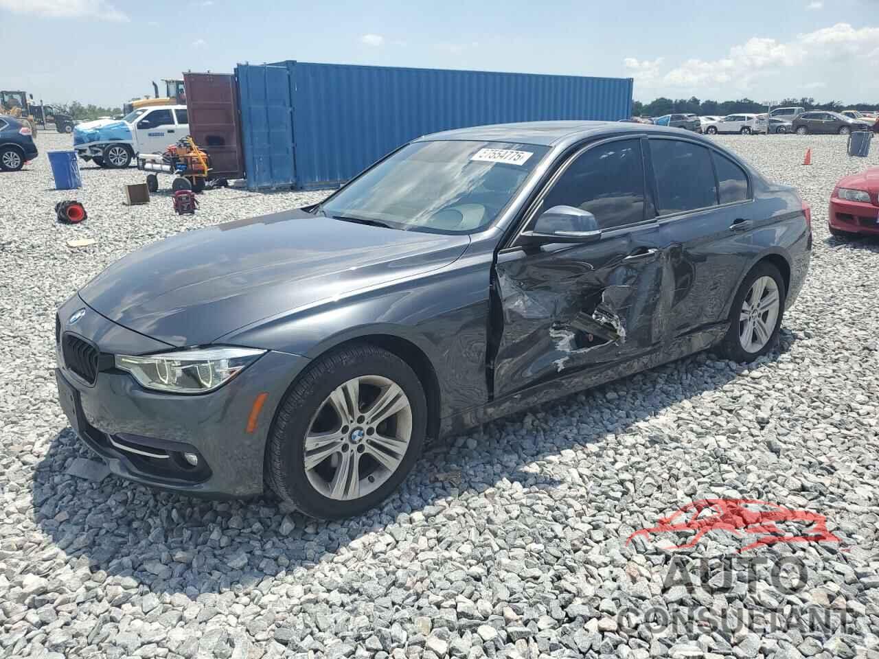 BMW 3 SERIES 2016 - WBA8E3G52GNT76247