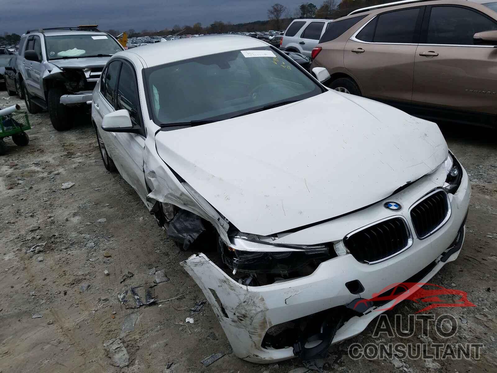 BMW 3 SERIES 2017 - WBA8B9G56HNU49777