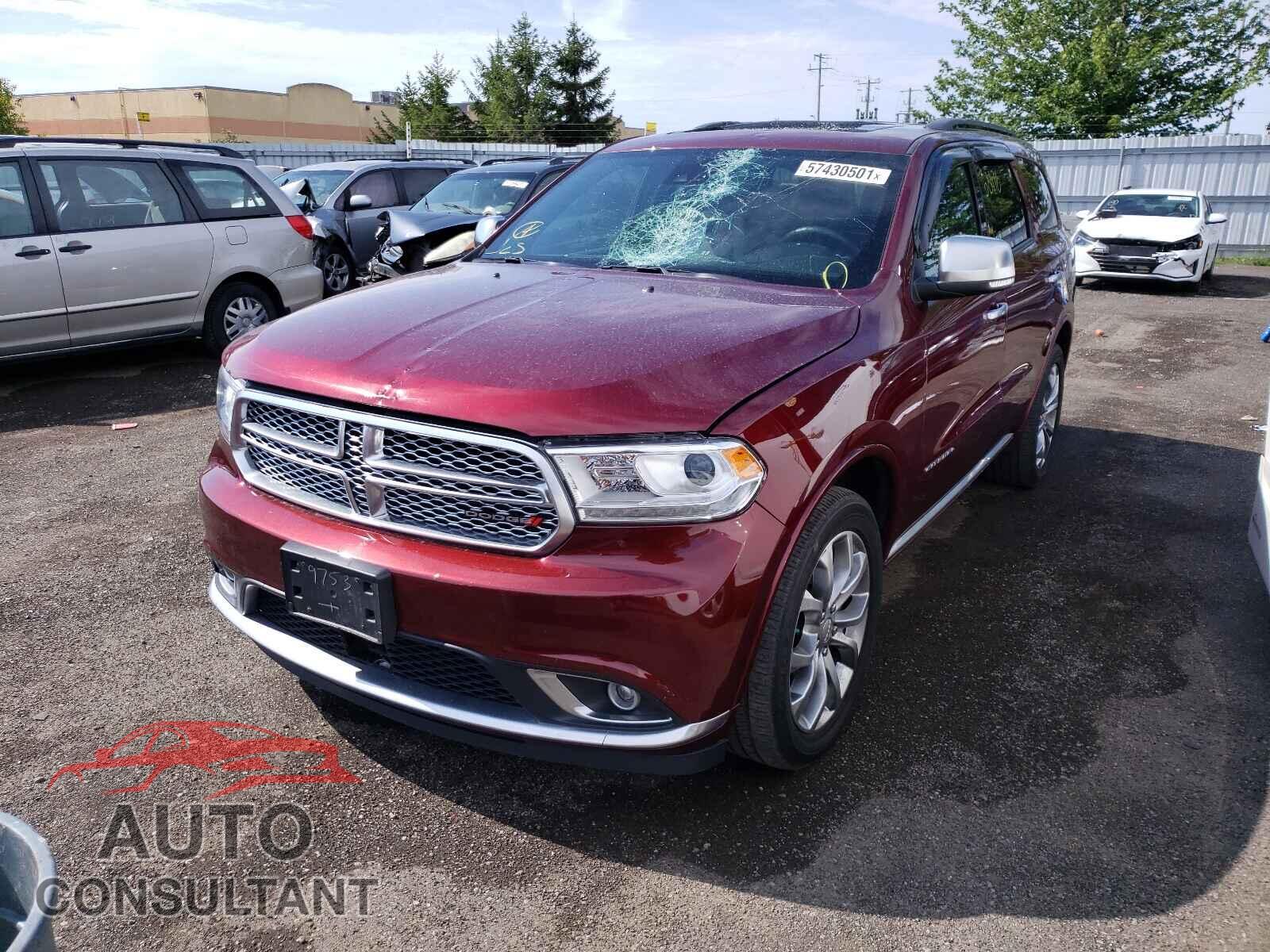 DODGE DURANGO 2017 - 1C4RDJEG4HC829753