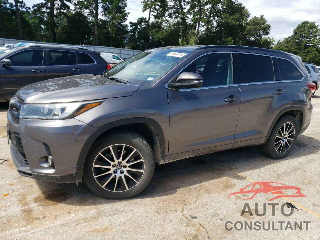 TOYOTA HIGHLANDER 2018 - 5TDKZRFH9JS546701