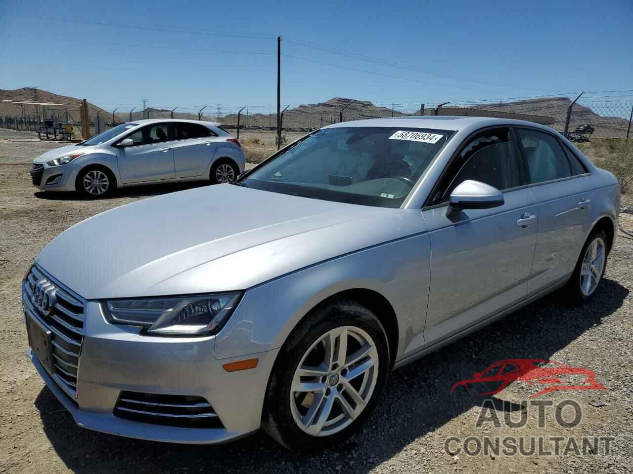 AUDI A4 2017 - WAUGMAF46HN064235