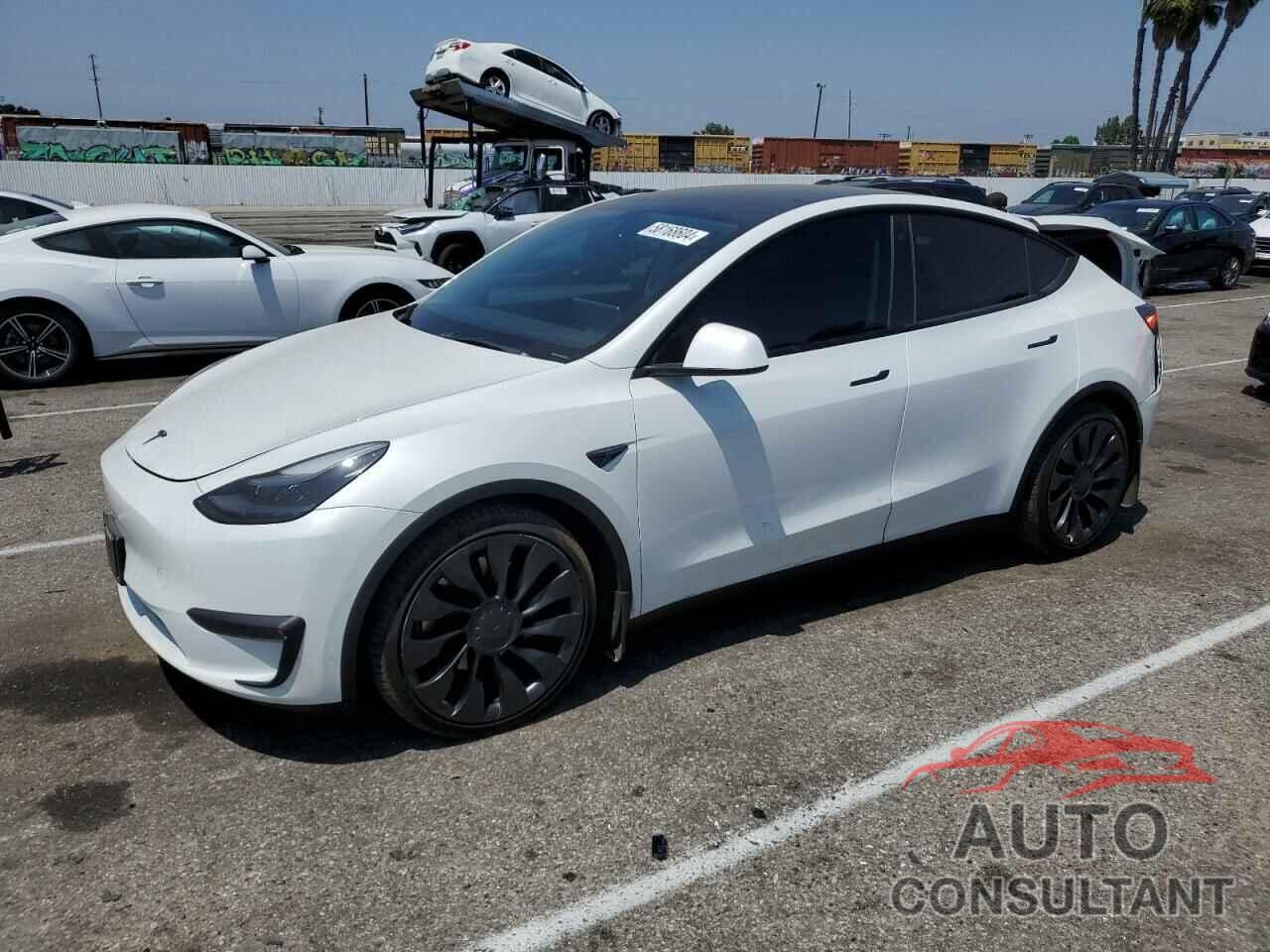 TESLA MODEL Y 2022 - 7SAYGDEF6NF451626