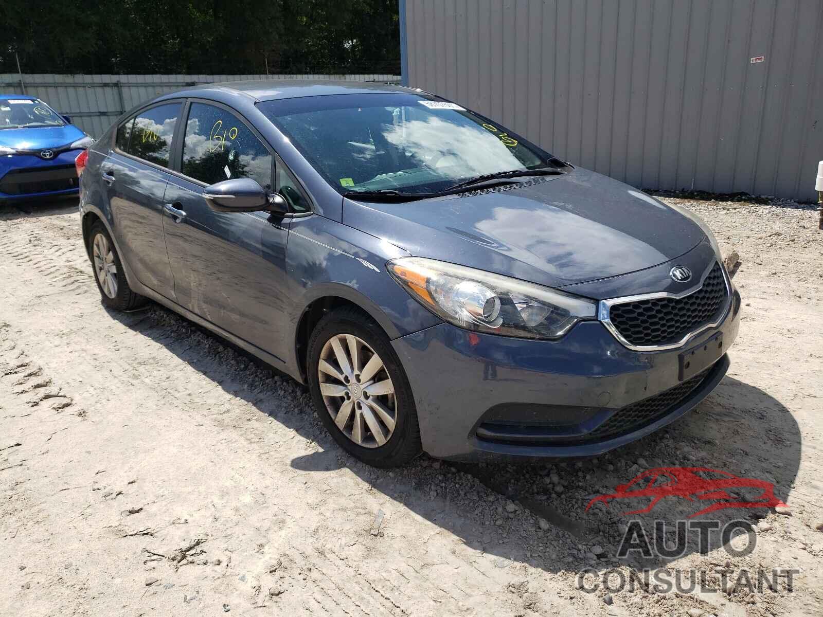 KIA FORTE 2016 - KNAFX4A64G5592965