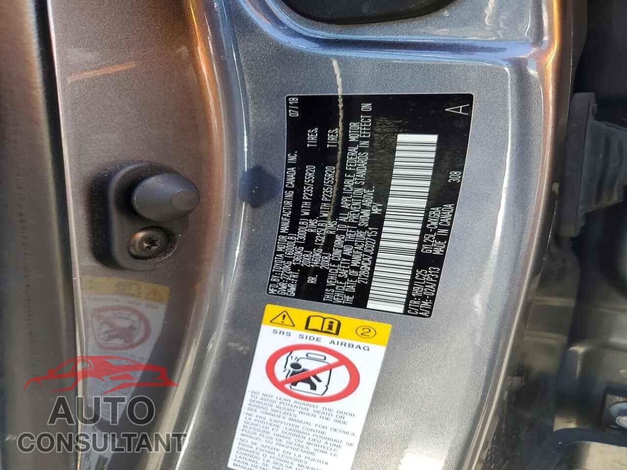 LEXUS RX450 2018 - 2T2BGMCA7JC027151
