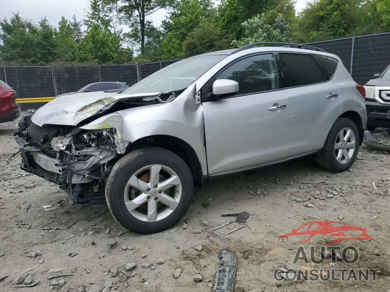 NISSAN MURANO 2010 - JN8AZ1MW8AW140783