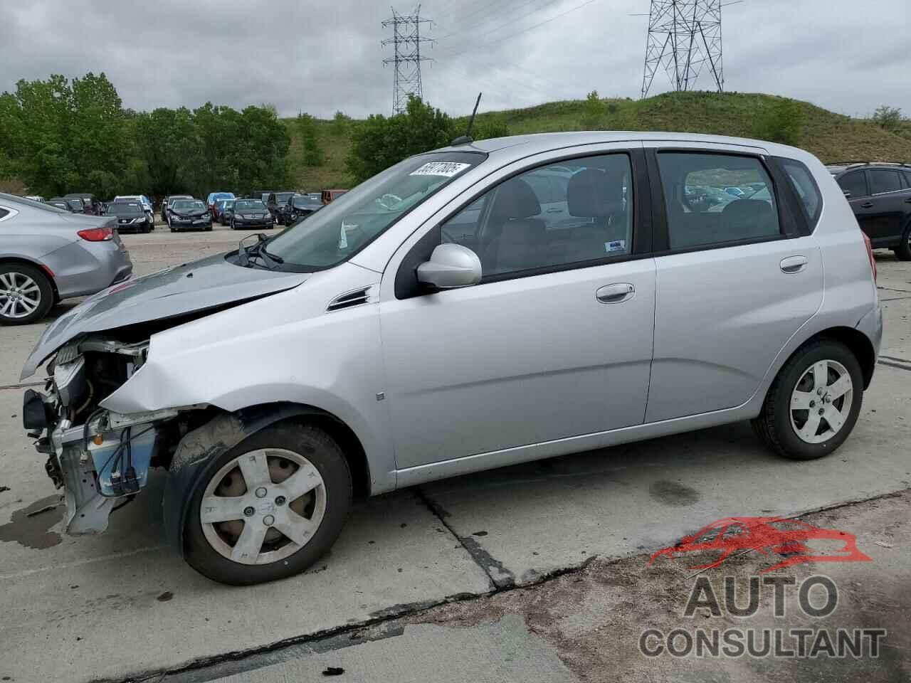 CHEVROLET AVEO 2009 - KL1TD66E19B613471