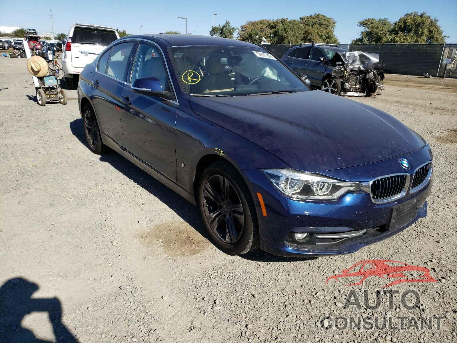 BMW 3 SERIES 2017 - WBA8E1C37HA029322