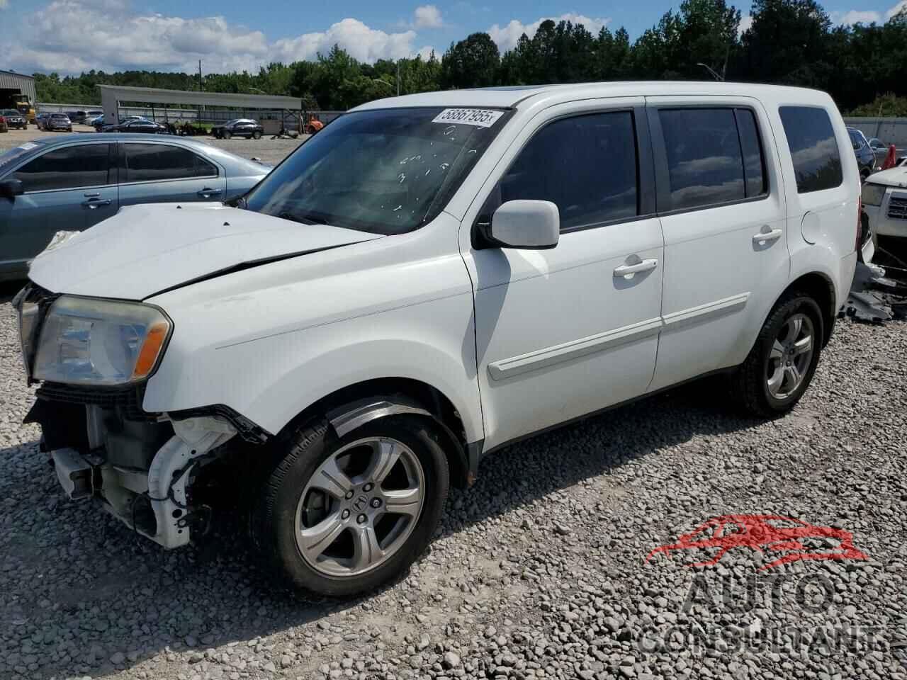 HONDA PILOT 2012 - 5FNYF3H50CB026414