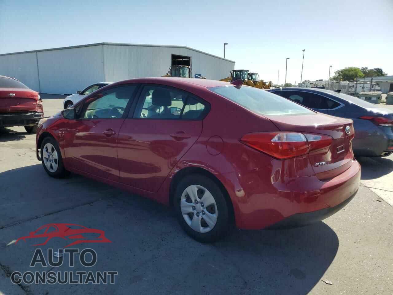 KIA FORTE 2016 - KNAFK4A60G5507621
