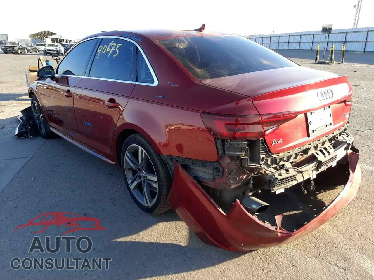 AUDI A4 2018 - WAULMAF43JA015991