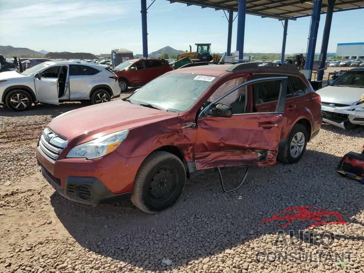 SUBARU OUTBACK 2013 - 4S4BRBAC9D3312241