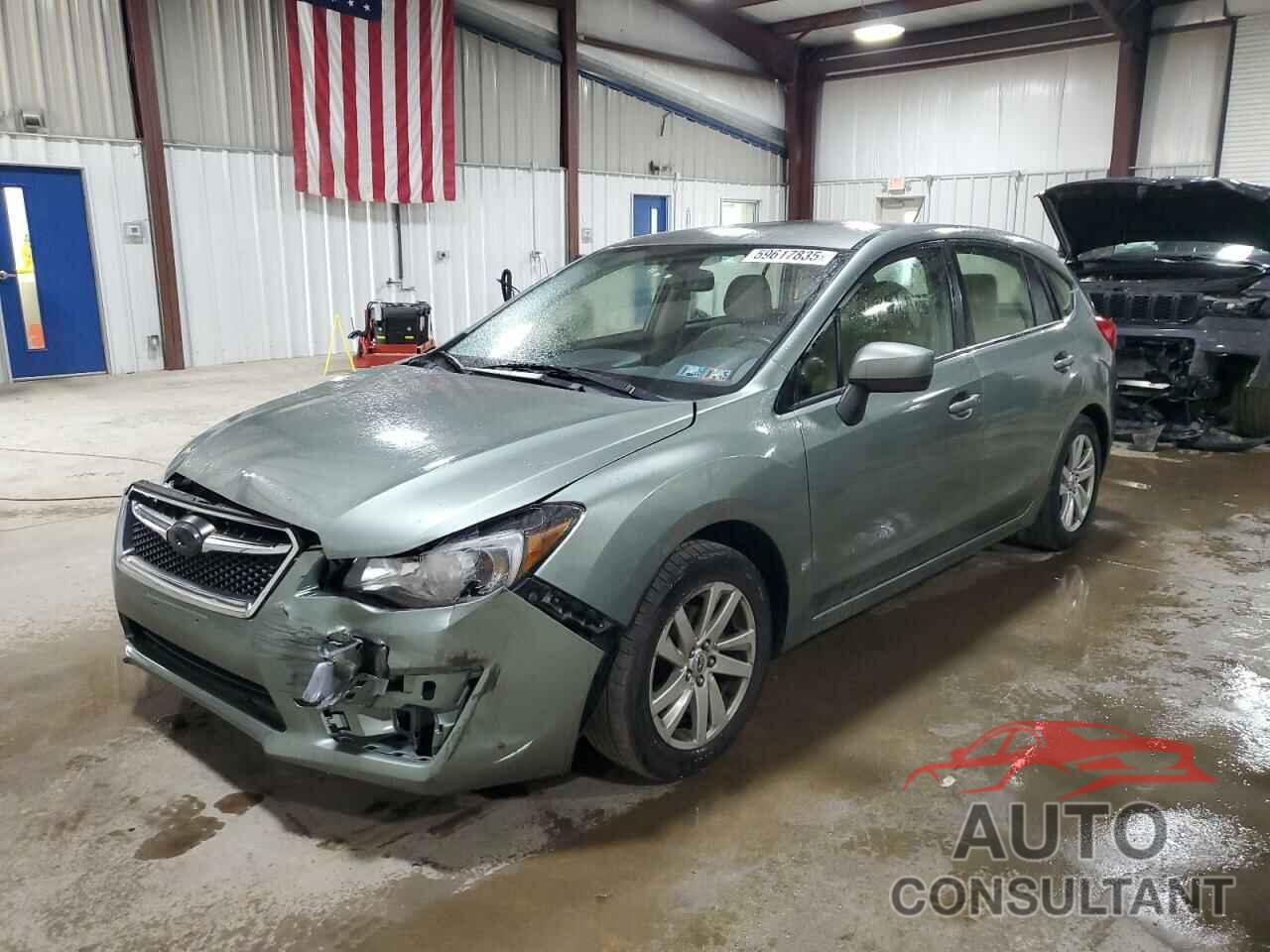 SUBARU IMPREZA 2015 - JF1GPAC66FH288610