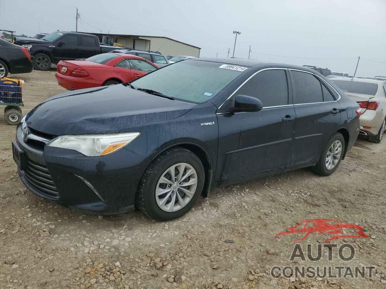 TOYOTA CAMRY 2017 - 4T1BD1FK3HU208210