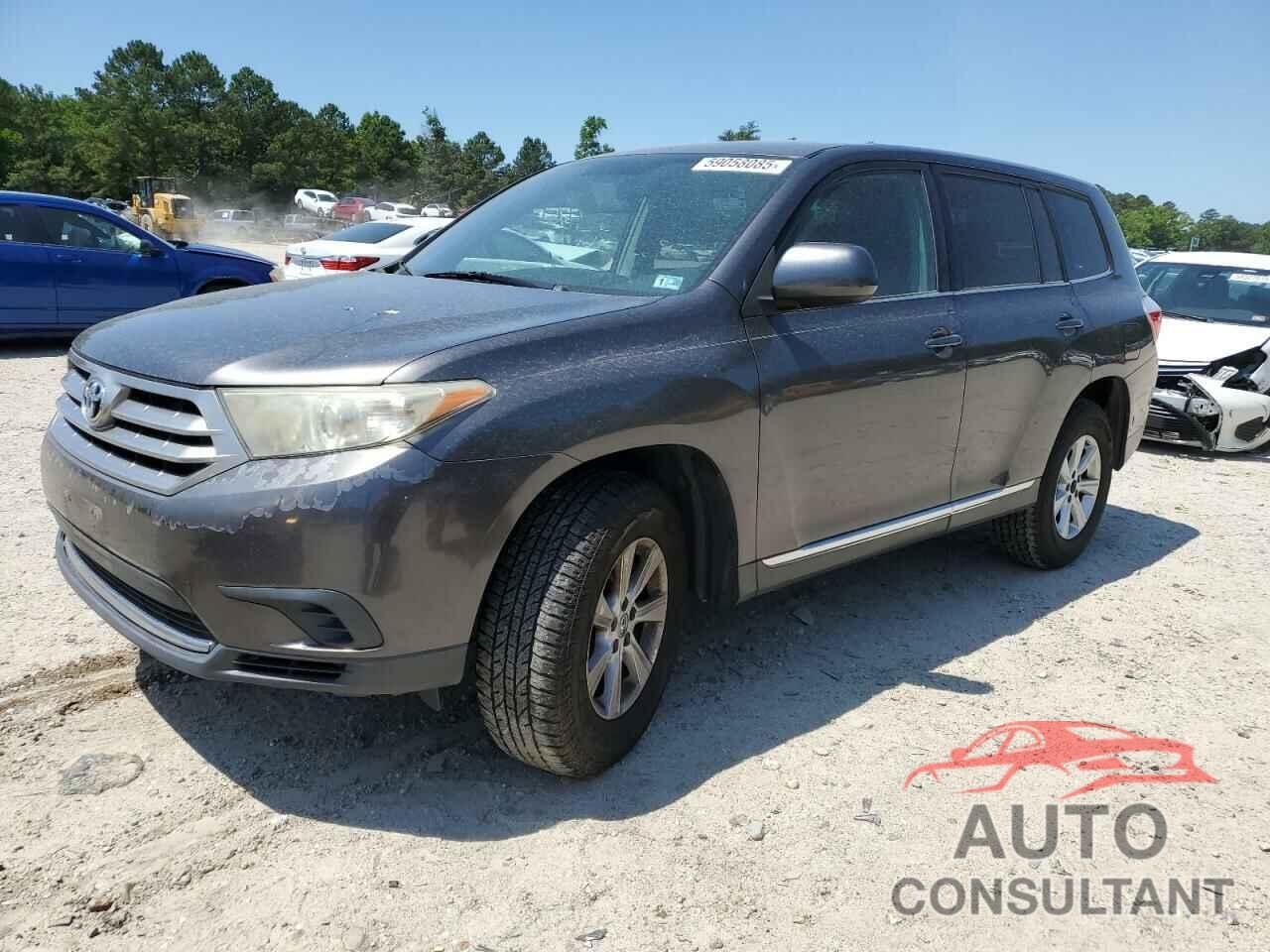 TOYOTA HIGHLANDER 2013 - 5TDZA3EHXDS032915