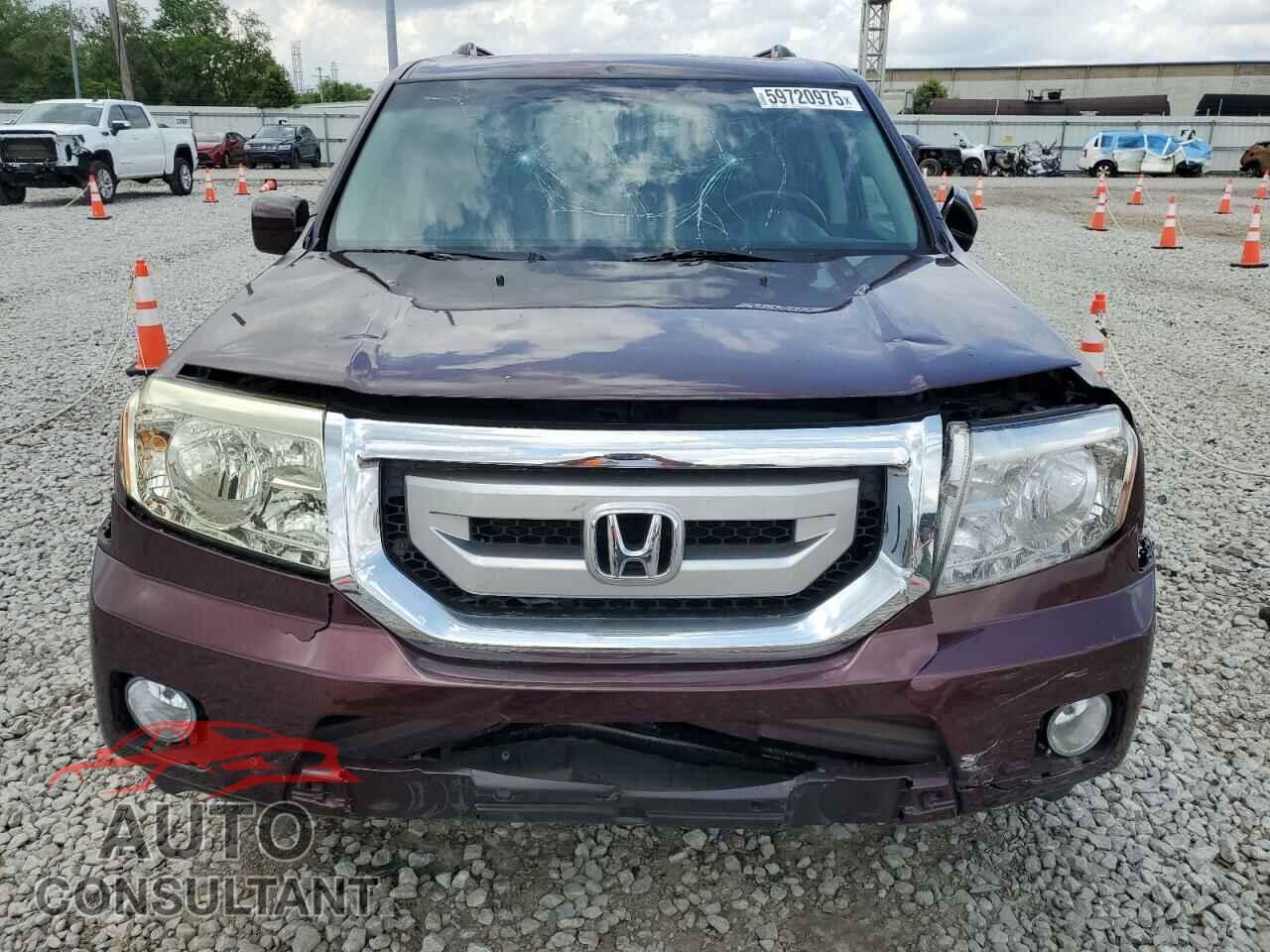 HONDA PILOT 2011 - 5FNYF4H57BB035535