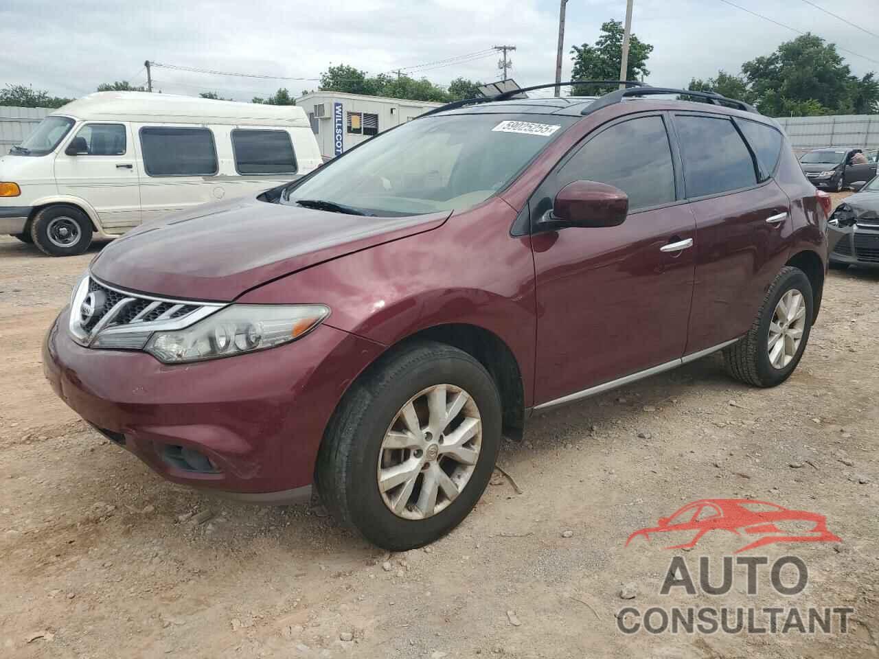 NISSAN MURANO 2011 - JN8AZ1MUXBW056741