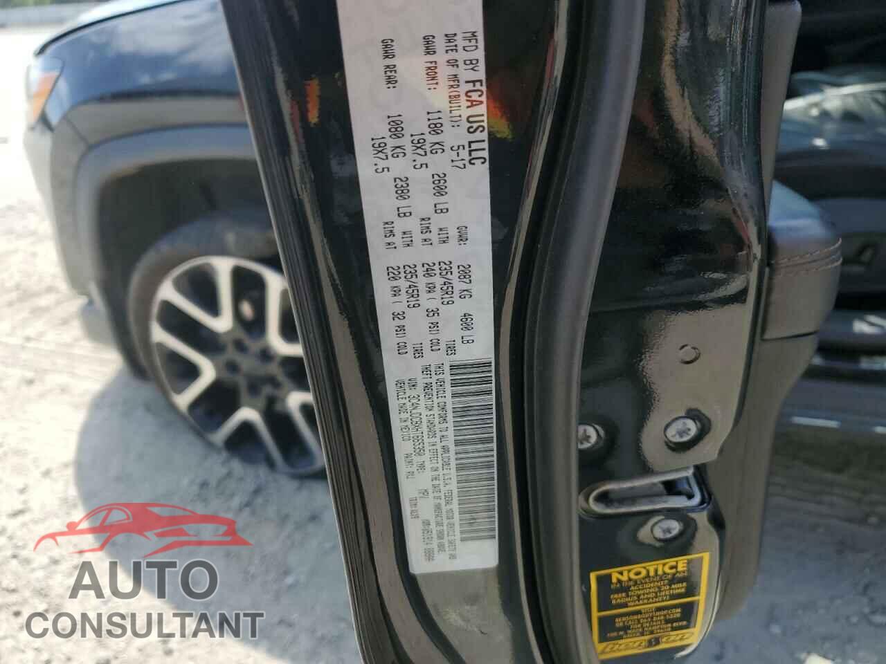 JEEP COMPASS 2017 - 3C4NJDCBXHT665350