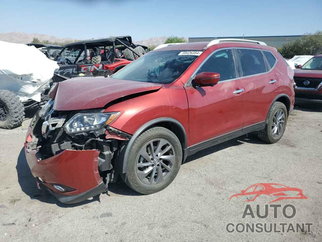 NISSAN ROGUE 2016 - KNMAT2MT8GP695079