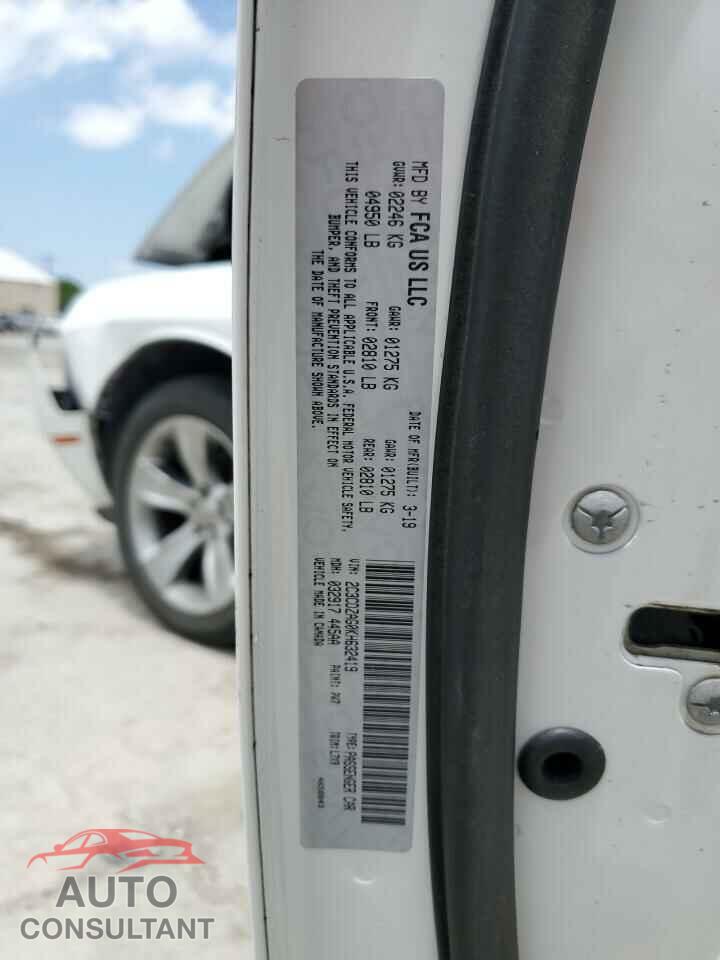 DODGE CHALLENGER 2019 - 2C3CDZAG0KH632419
