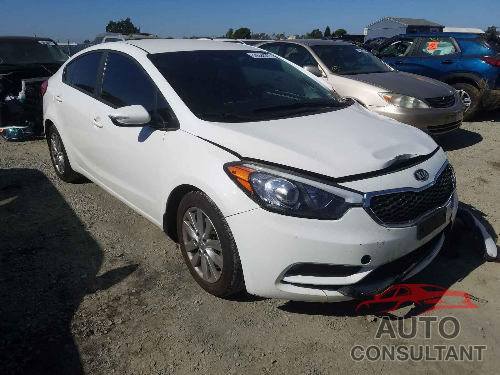 KIA FORTE 2016 - KNAFX4A61G5595788