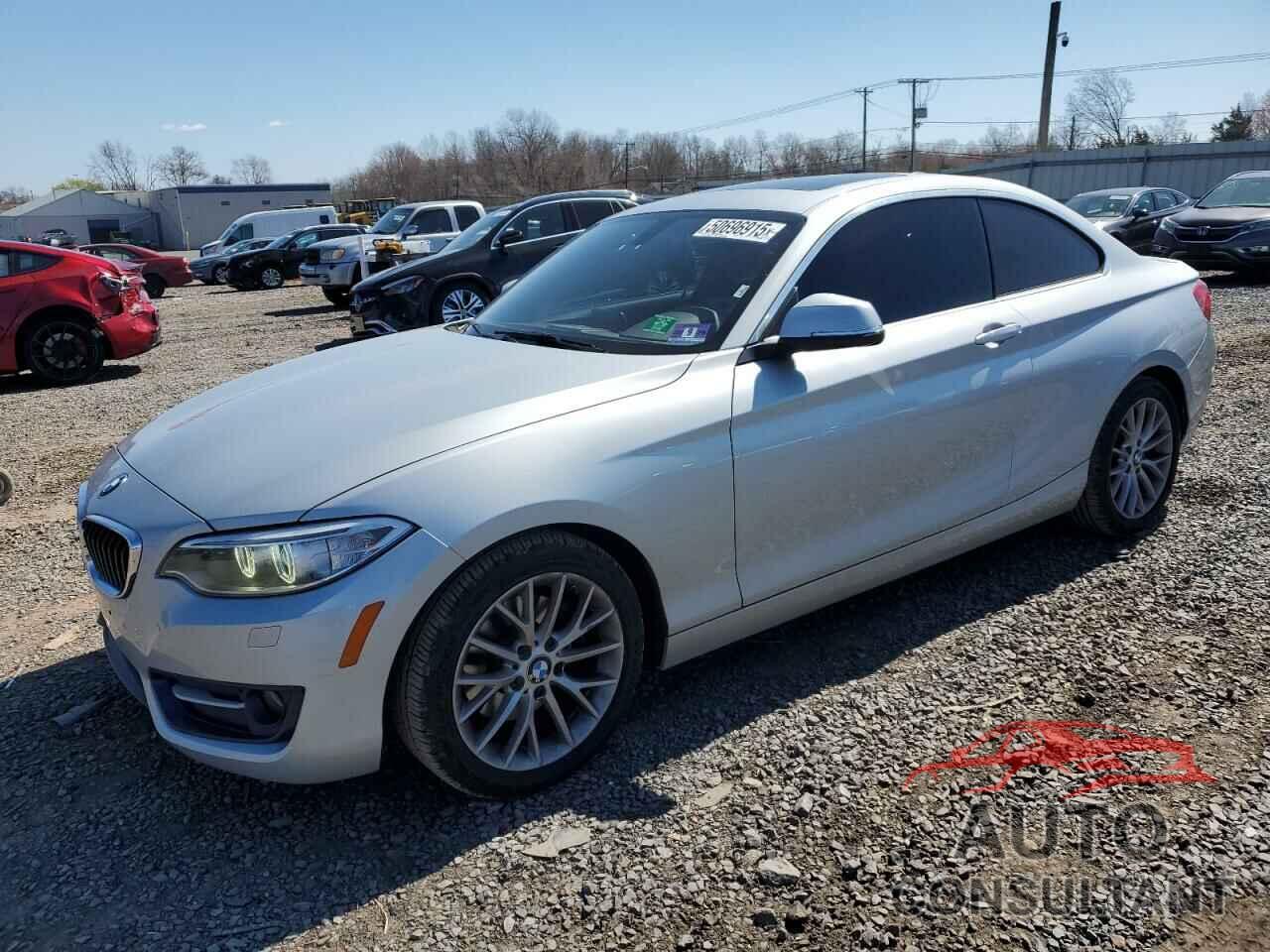 BMW 2 SERIES 2016 - WBA1F5C55GV343680