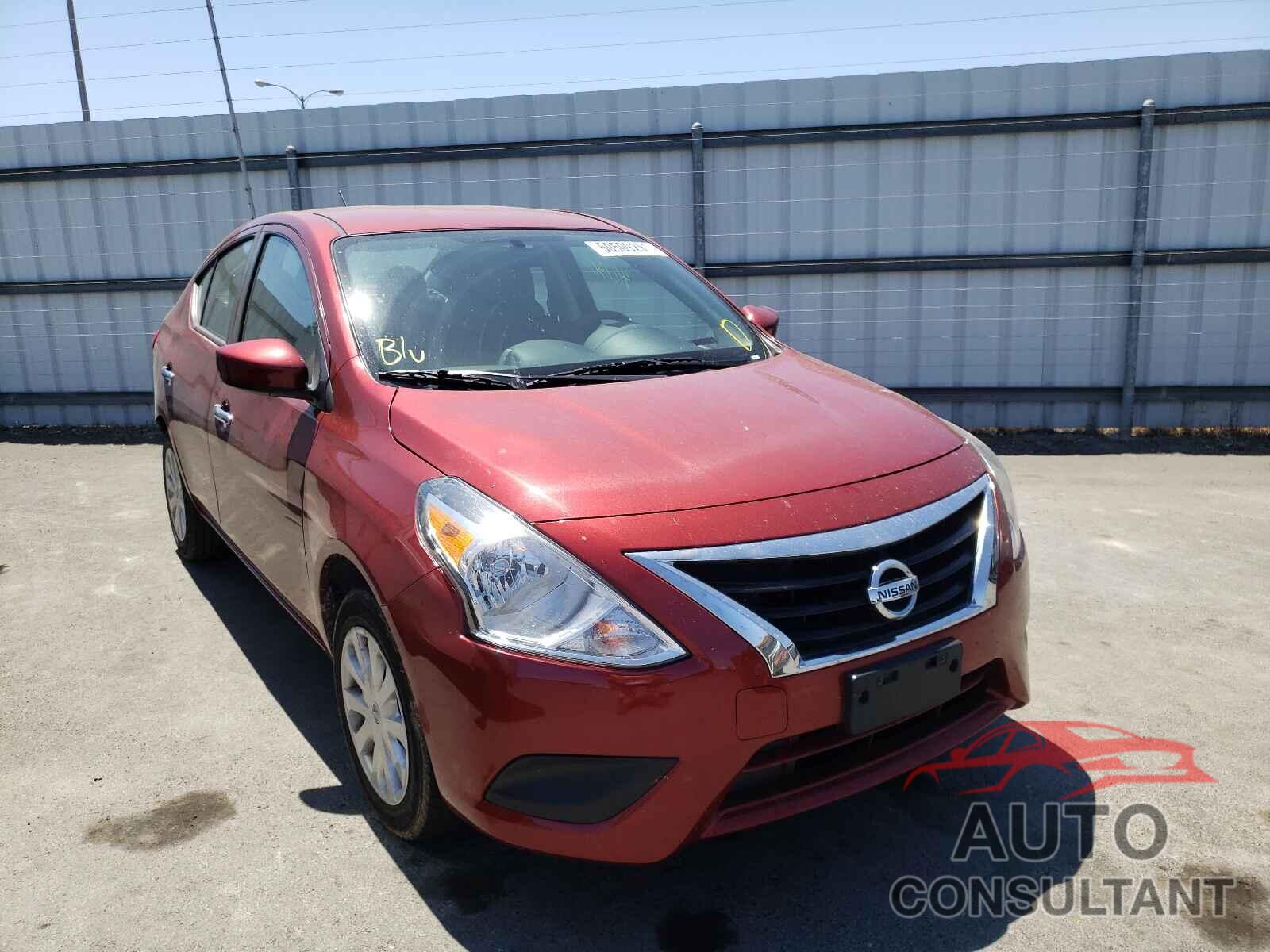 NISSAN VERSA 2019 - 3N1CN7APXKL873024