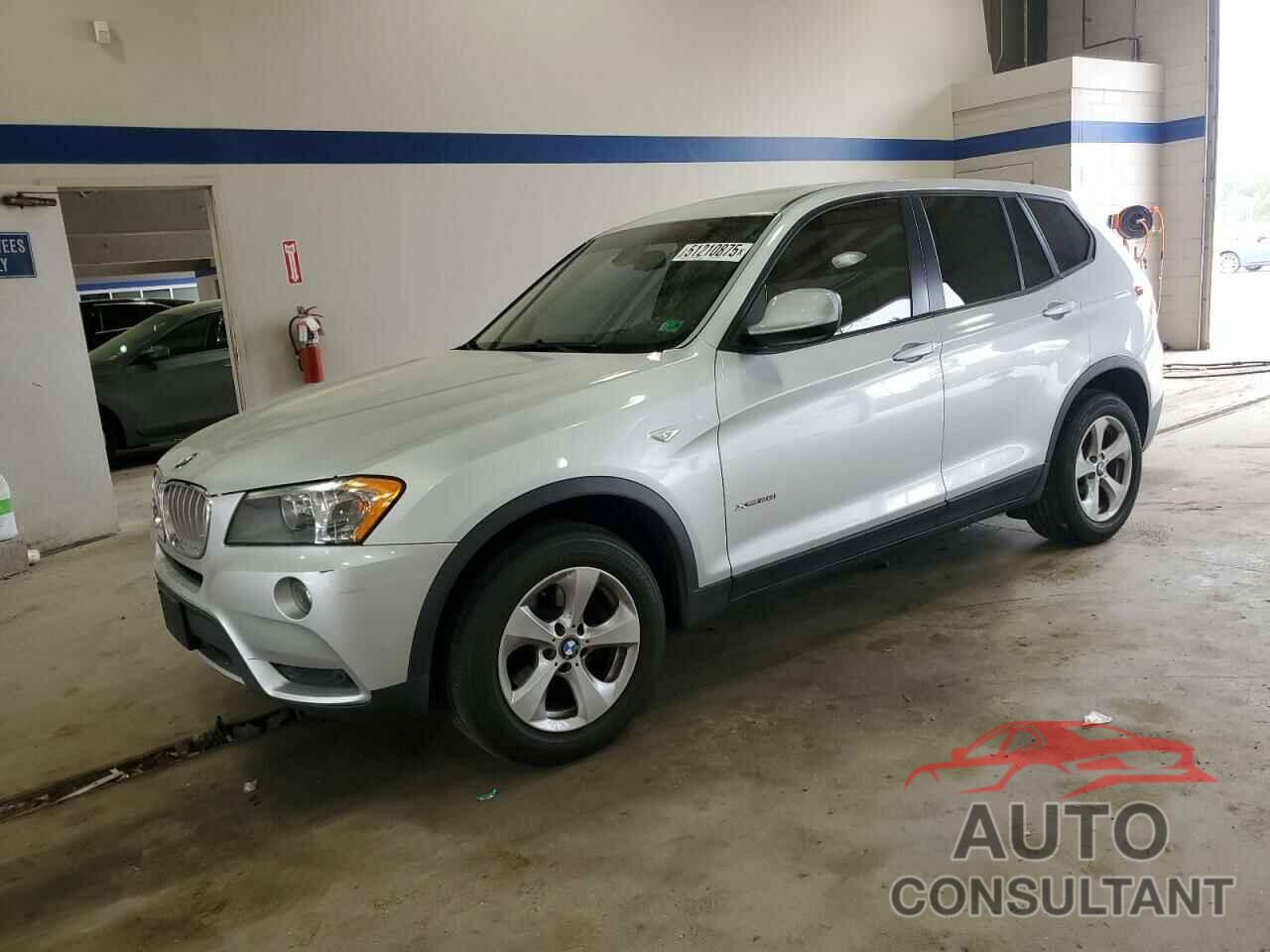 BMW X3 2012 - 5UXWX5C56CL721970