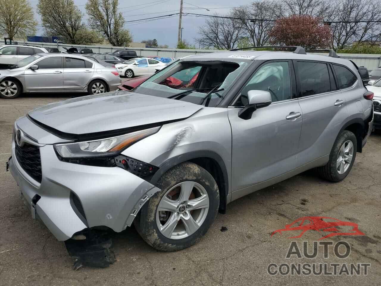 TOYOTA HIGHLANDER 2020 - 5TDCZRAH2LS507172
