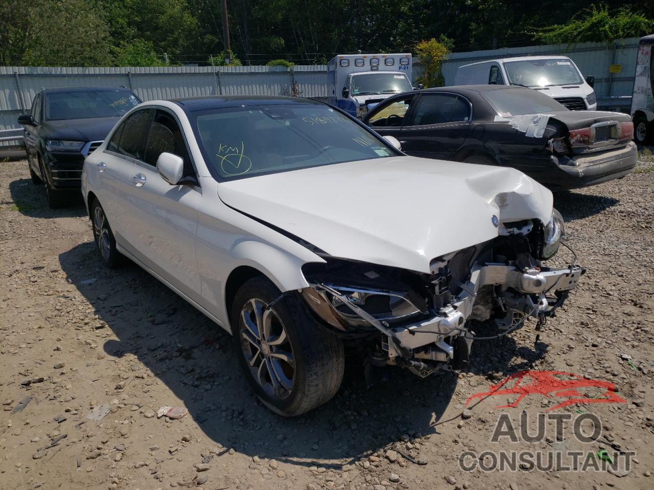 MERCEDES-BENZ C-CLASS 2017 - 55SWF4KB2HU208844