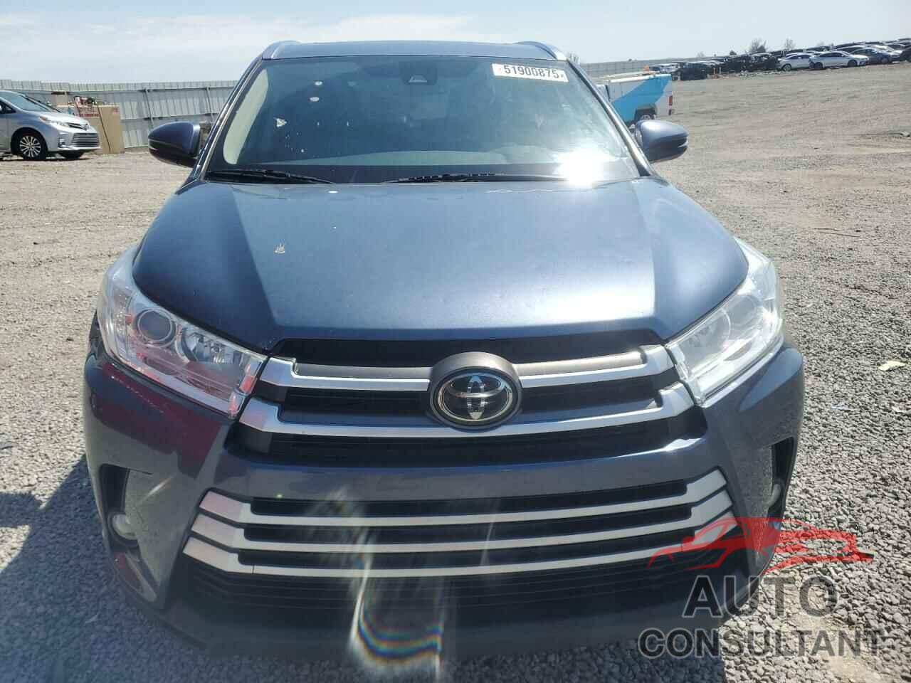 TOYOTA HIGHLANDER 2019 - 5TDJZRFH1KS991950