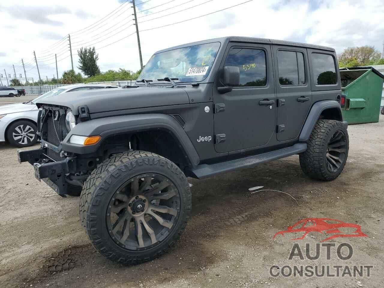 JEEP WRANGLER 2018 - 1C4HJXDG9JW227797
