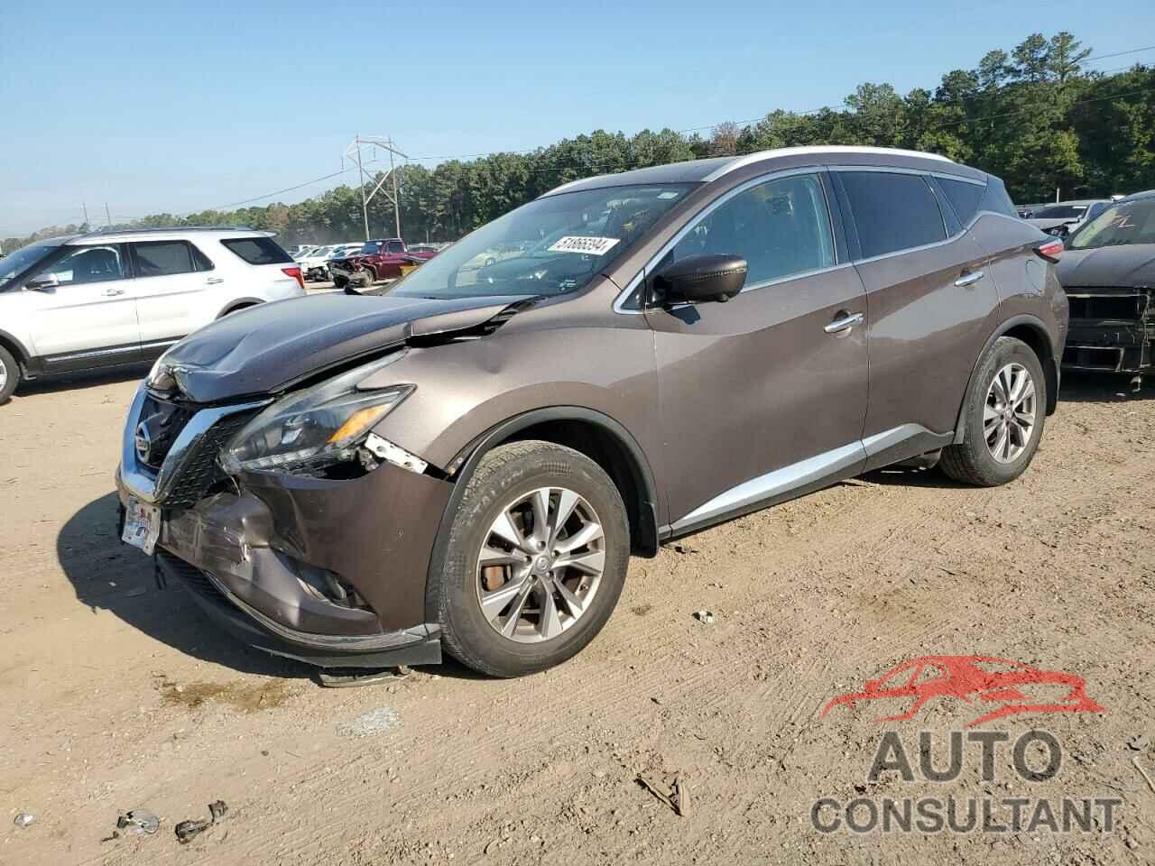 NISSAN MURANO 2018 - 5N1AZ2MH6JN157652