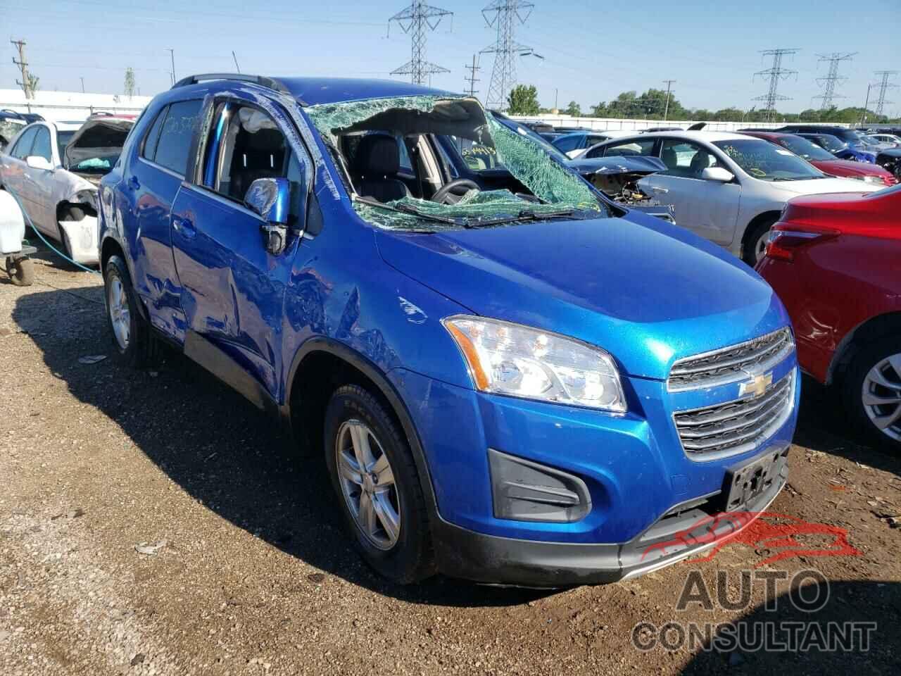 CHEVROLET TRAX 2016 - KL7CJLSBXGB757087