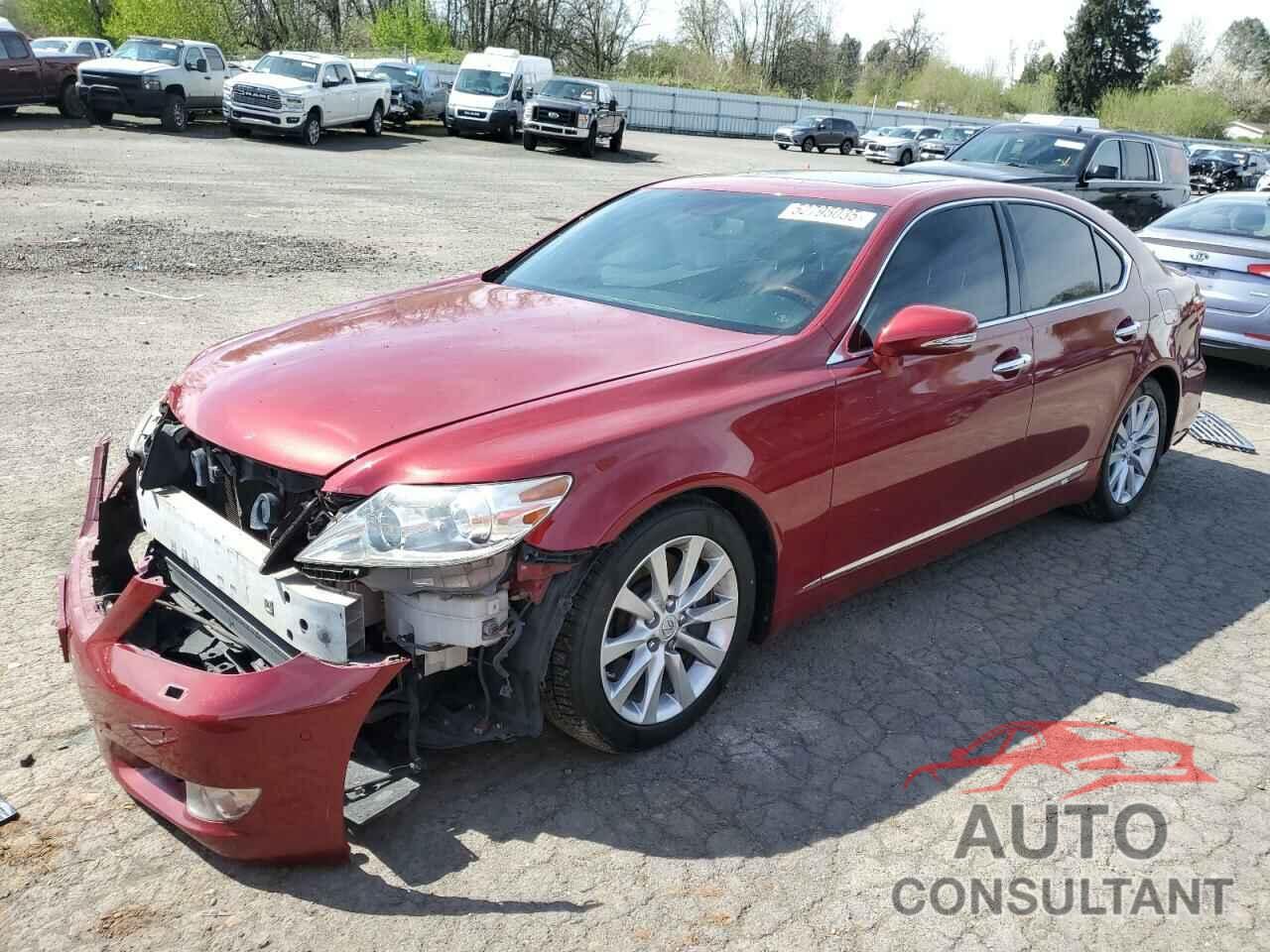 LEXUS LS460 2010 - JTHCL5EF2A5008358