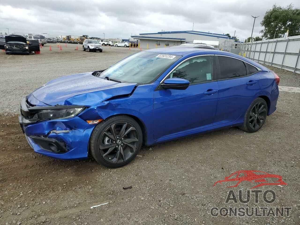 HONDA CIVIC 2020 - 19XFC2F84LE204421