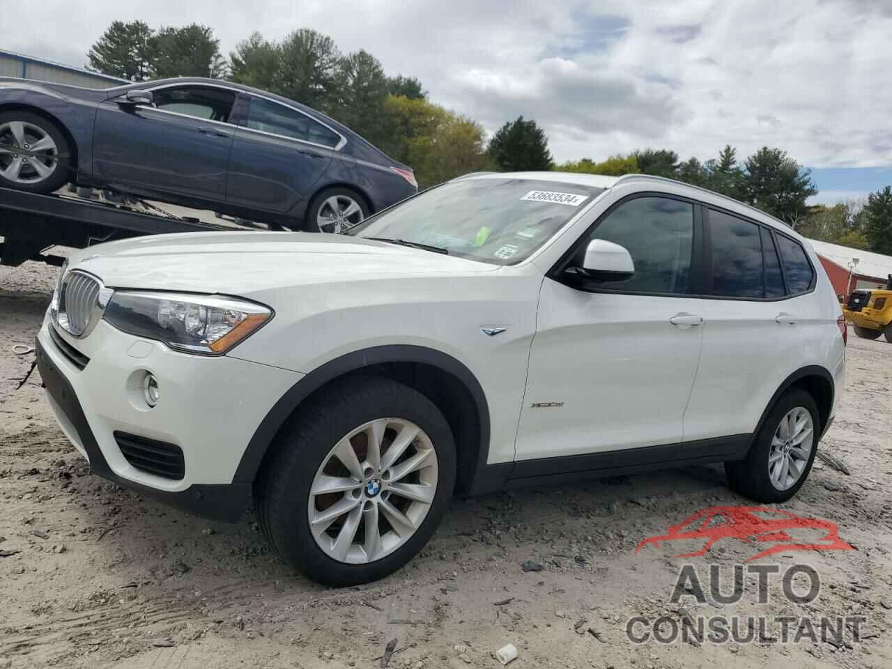 BMW X3 2016 - 5UXWX9C58G0D69363