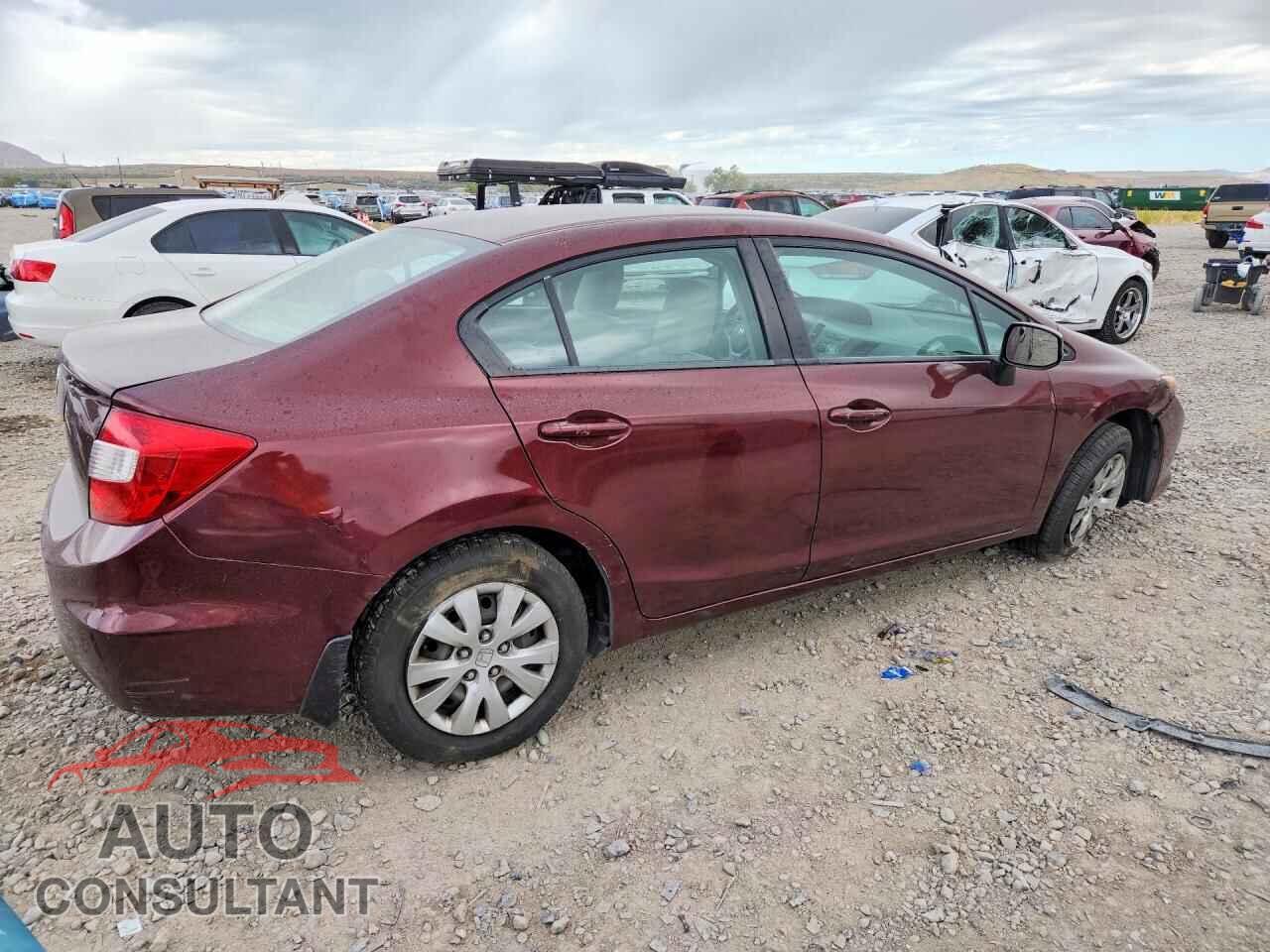 HONDA CIVIC 2012 - 19XFB2F58CE057979