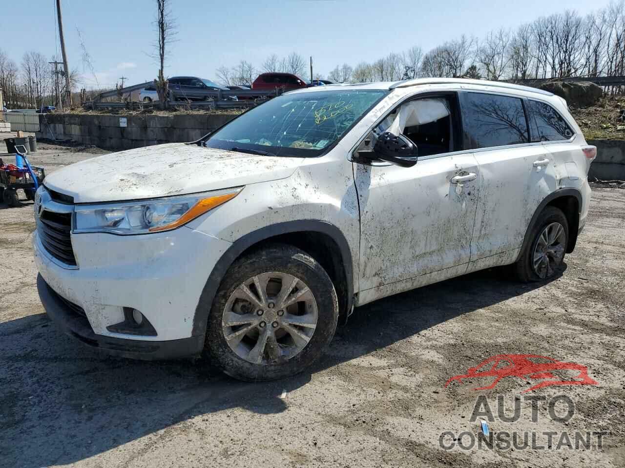 TOYOTA HIGHLANDER 2014 - 5TDJKRFH6ES050406