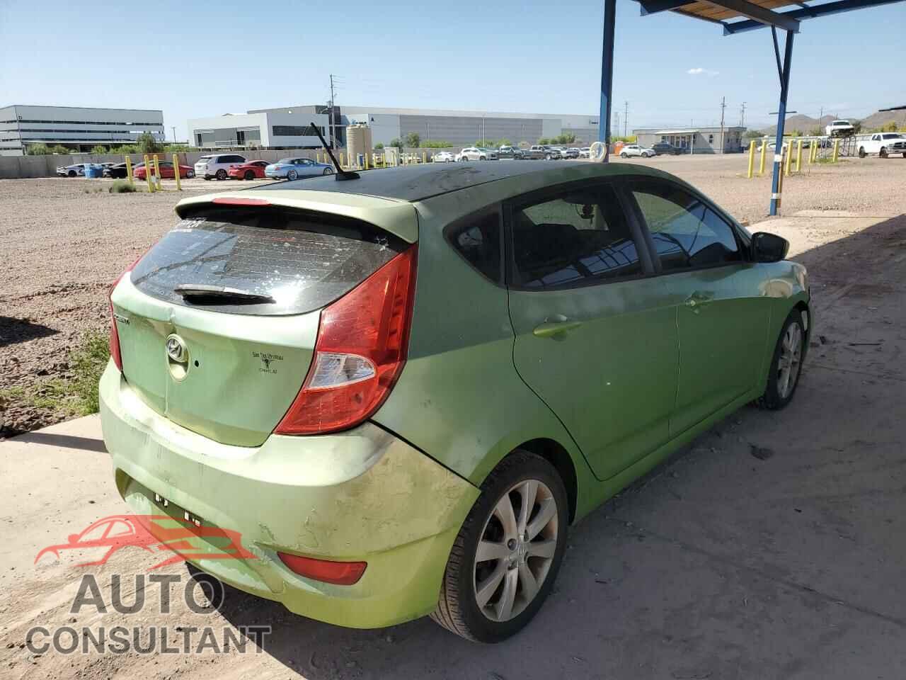 HYUNDAI ACCENT 2012 - KMHCU5AE8CU047472