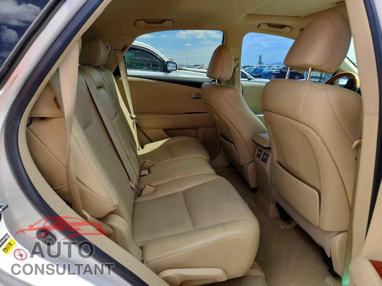 LEXUS RX350 2011 - 2T2BK1BA1BC109344