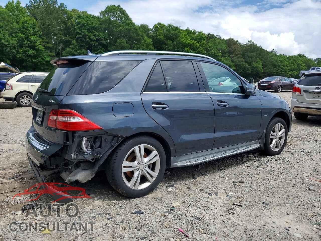 MERCEDES-BENZ M-CLASS 2012 - 4JGDA5HB4CA006850