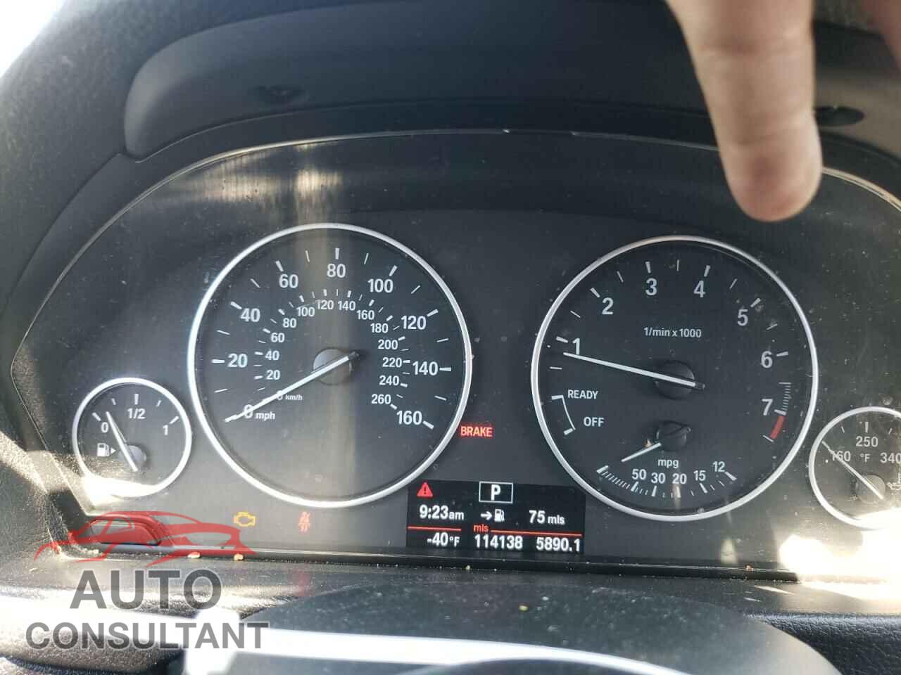 BMW 3 SERIES 2013 - WBA3A5C53DF354416