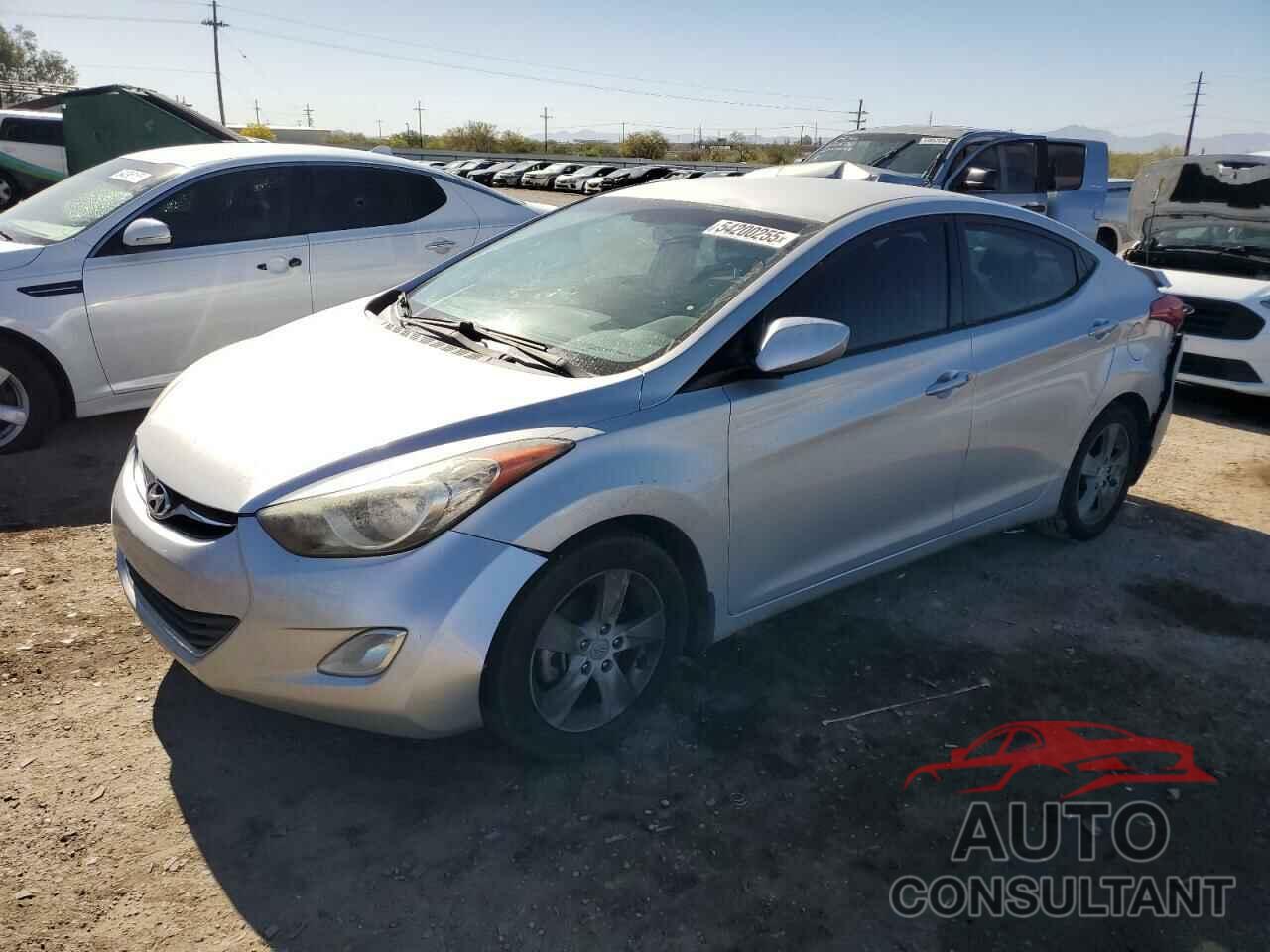 HYUNDAI ELANTRA 2013 - KMHDH4AE0DU954687